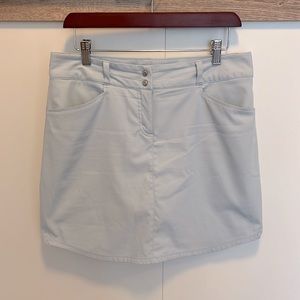 LIKE NEW Adidas Light Blue Golf Skort Size 6